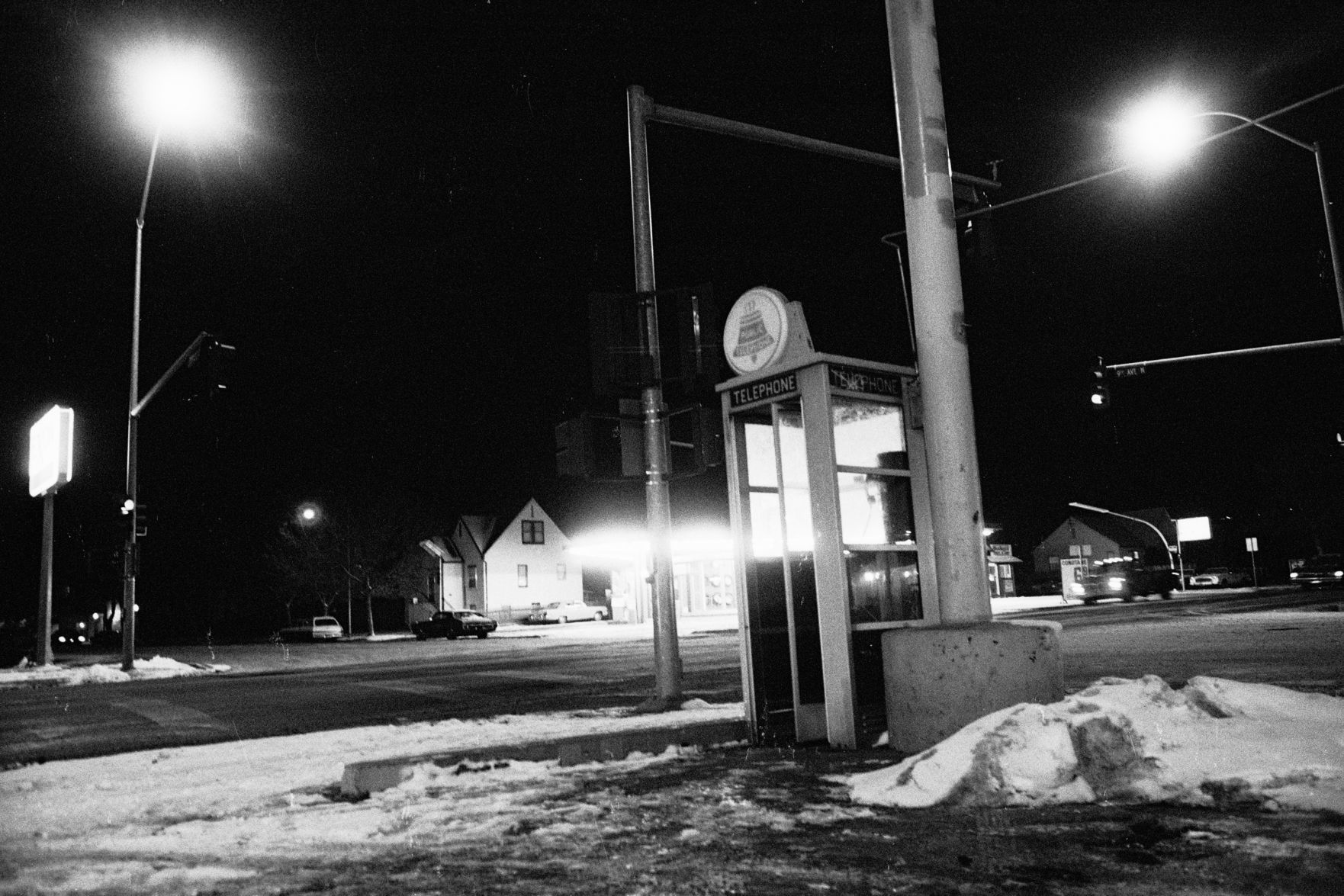 Intersection of North 27th Street and 9th Avenue North, 1975